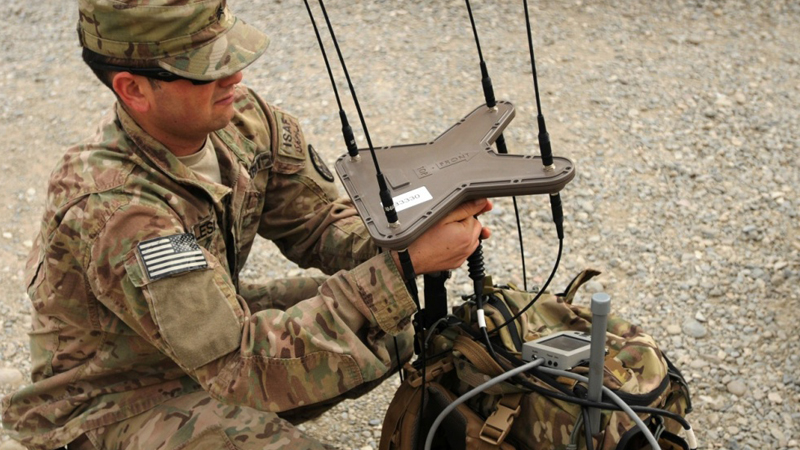 Afghan National Army; picking up the intelligence signal