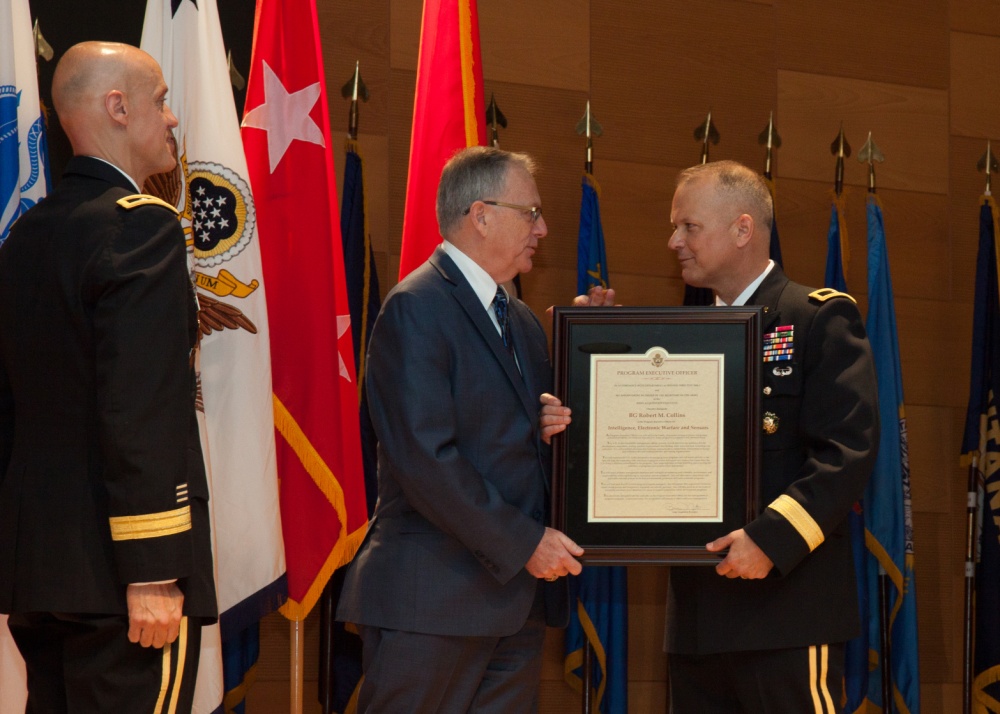 PEO IEW&S Promotion of Col. Collins to Brig. Gen And Change of Charter
