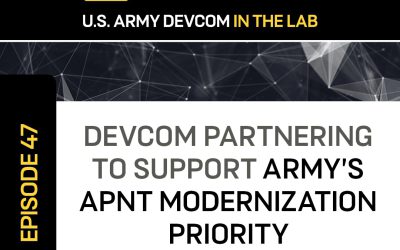 DEVCOM Partnering to Support Army’s APNT Modernization Priority