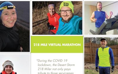 IS&A Team Members Commemorate Grueling March with Virtual Marathon