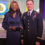 Christine Dedrick, Lead Systems Engineer for Infrared Countermeasures (IRCM) was awarded the 2022 Black Engineer of the Year Award (BEYA)