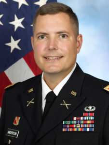 COL Chris Anderson, Project Manager PM Intelligence Systems & Analytics