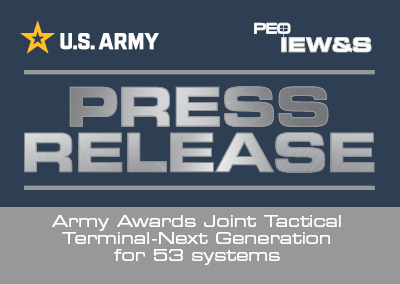 Army Awards Joint Tactical Terminal-Next Generation for 53 systems
