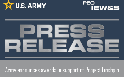 Army announces awards in support of Project Linchpin
