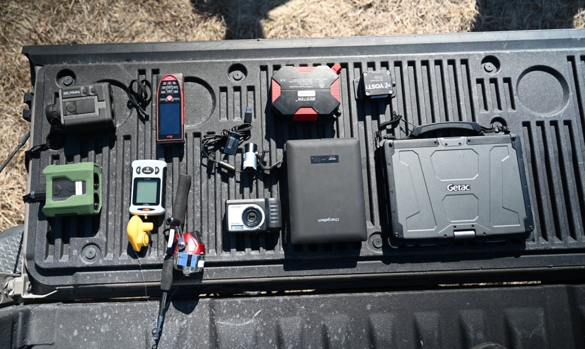 Components of the ENFIRE kit used by Army and Marine engineers. (Photo Credit: PEO IEW&S Strategic Communications Directorate)