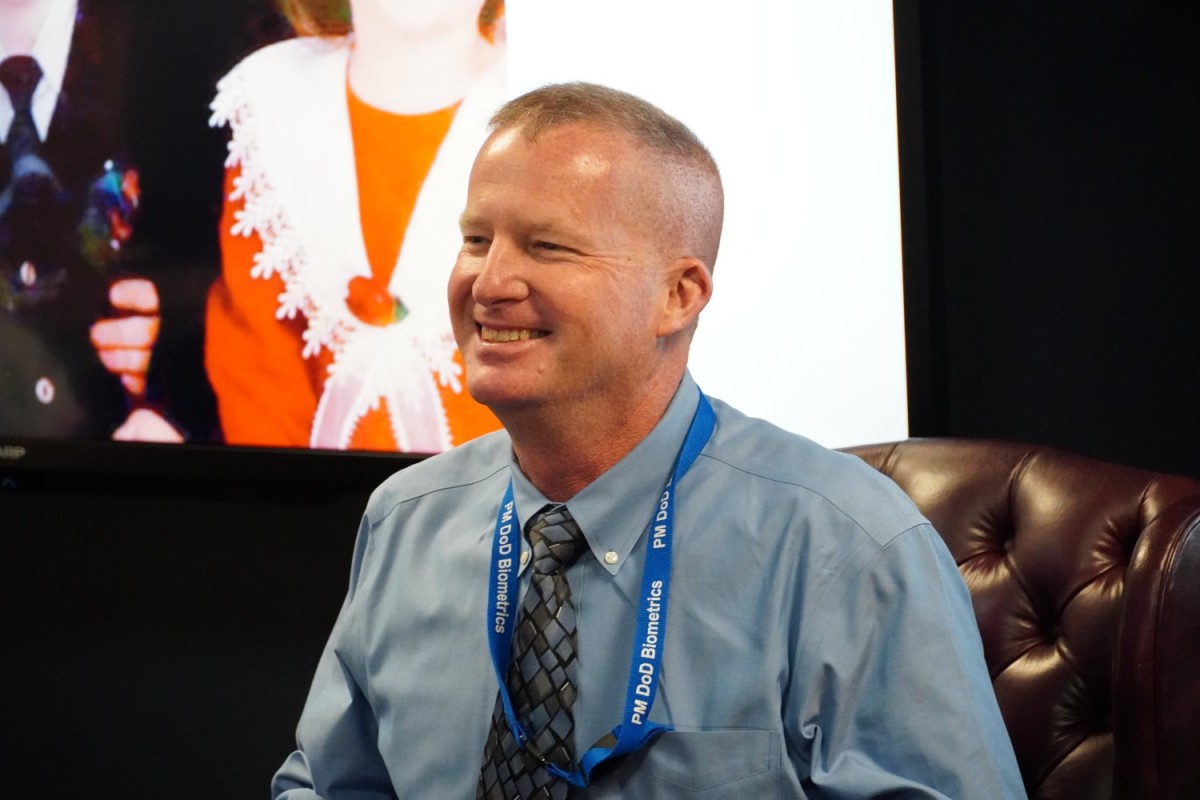 James Ashworth at retirement ceremony.