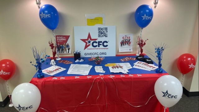 The Combined Federal Campaign provides resources and information to the workforce to solicit as much donations as possible for multiple charities. (Photo Credit: Courtesy)