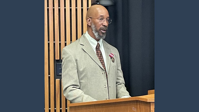 James McKnight Jr. served his country for more than 40 years. (Photo Credit: Project Manager Terrestrial Sensors)