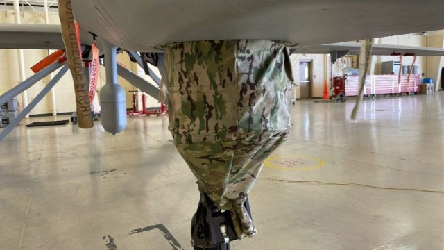 Two years ago, Project Director Sensors-Aerial Intelligence engineers developed and shipped out Common Sensor Payload cooling shrouds in six days after learning the sensors were being exposed to extreme heat. The heat caused the sensors to overheat and shut off, or in some cases, caused more significant electronic equipment failure, requiring the Soldiers to return the turret to the depot for repair. (Photo Credit: U.S. Army Photo)